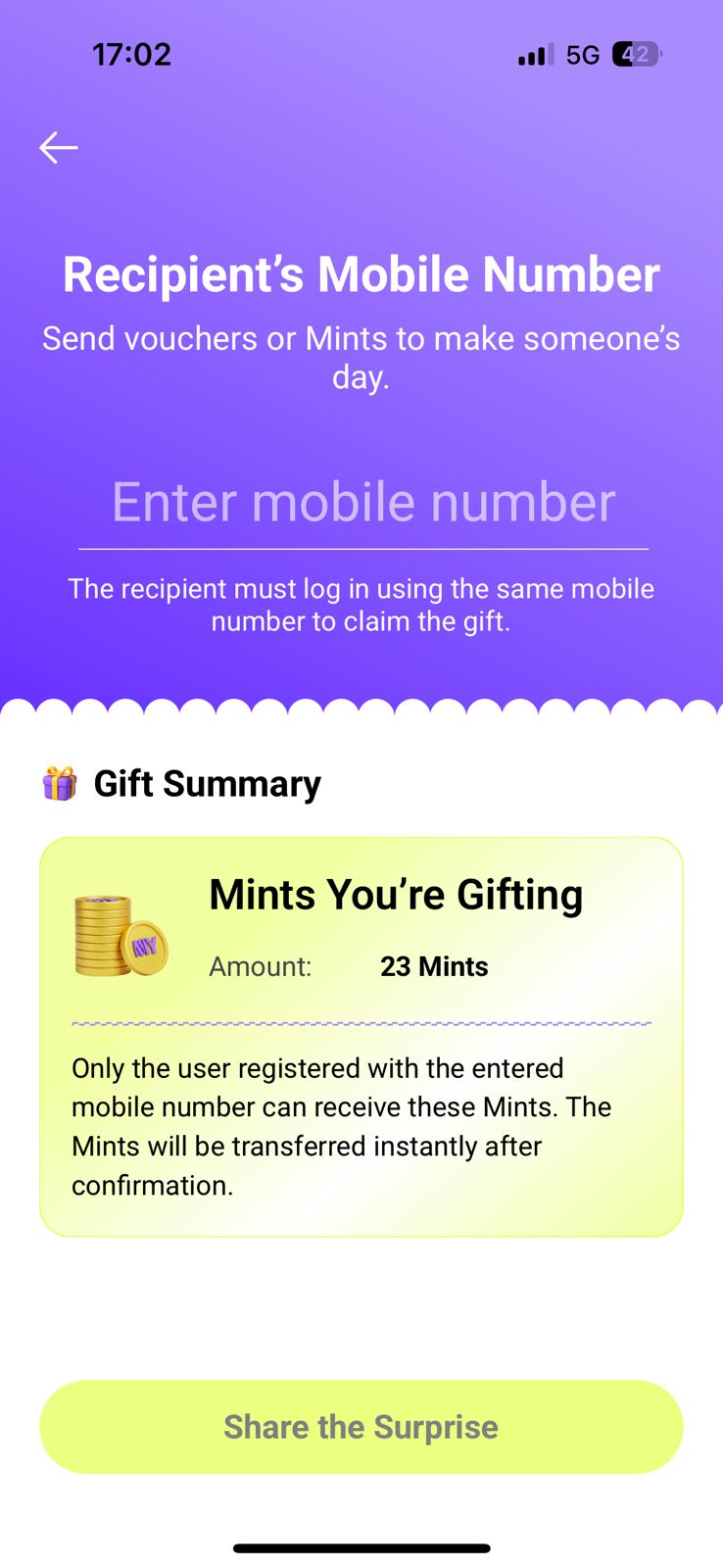 🪙 How to Gift Mints 3
